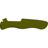Задняя накладка Victorinox 111 мм с фиксатором, нейлон, зелёная (C.8304.4.10)